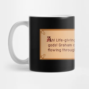 King's Quest Life Saving Water Message Mug